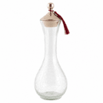 Carafe rafraîchissante avec réserve à glaçons GM en verre soufflé fait à la main – Image 2
