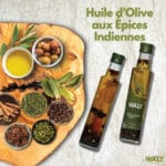 Bouteille de 250 ml de Huile d'Olive Aromatisée aux Piments et Herbes de Montagne – Image 3