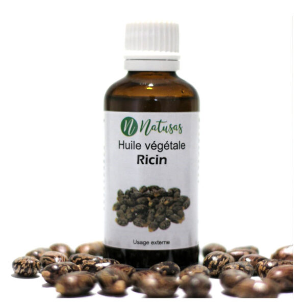 NATUSAS LABO - Huiles végétales - Huile de Ricin de 100 ml