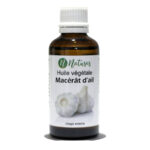 NATUSAS LABO - Huiles végétales - Huile de macérat d’ail de 100 ml