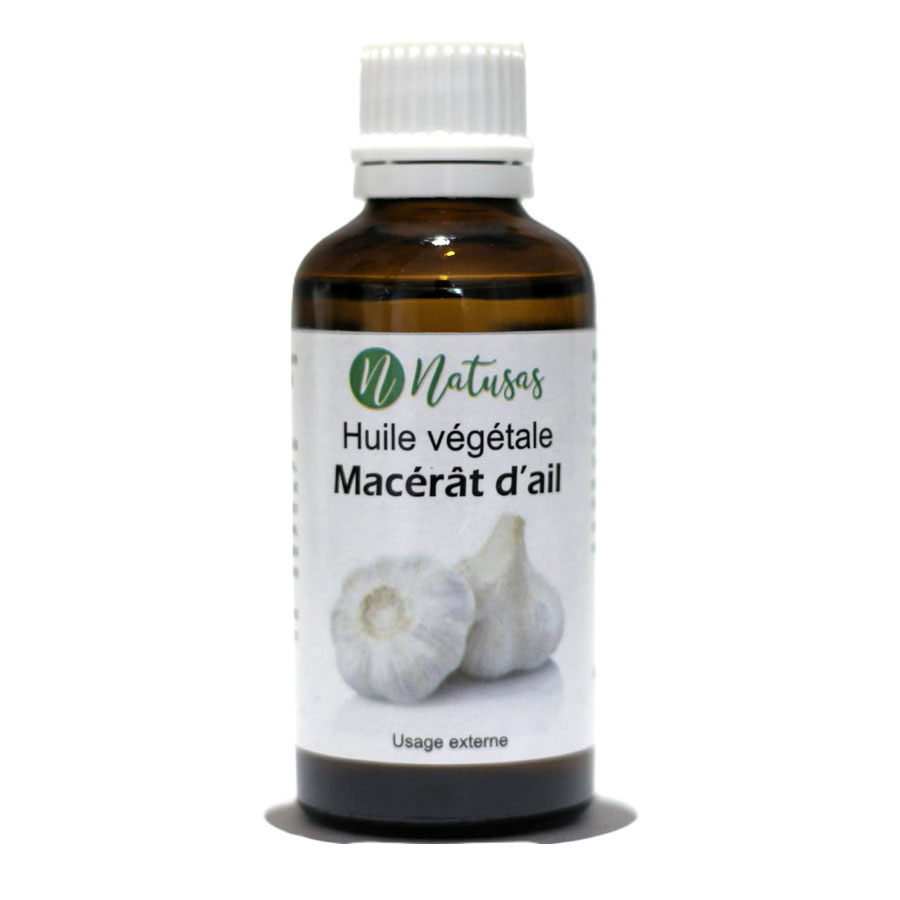 NAM 1037 NATUSAS LABO - Huiles végétales - Huile de macérat d’ail de 100 ml – Image 1
