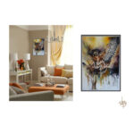 Peintures sélectionnées par nos créateurs – LE FAUCON – Image 2