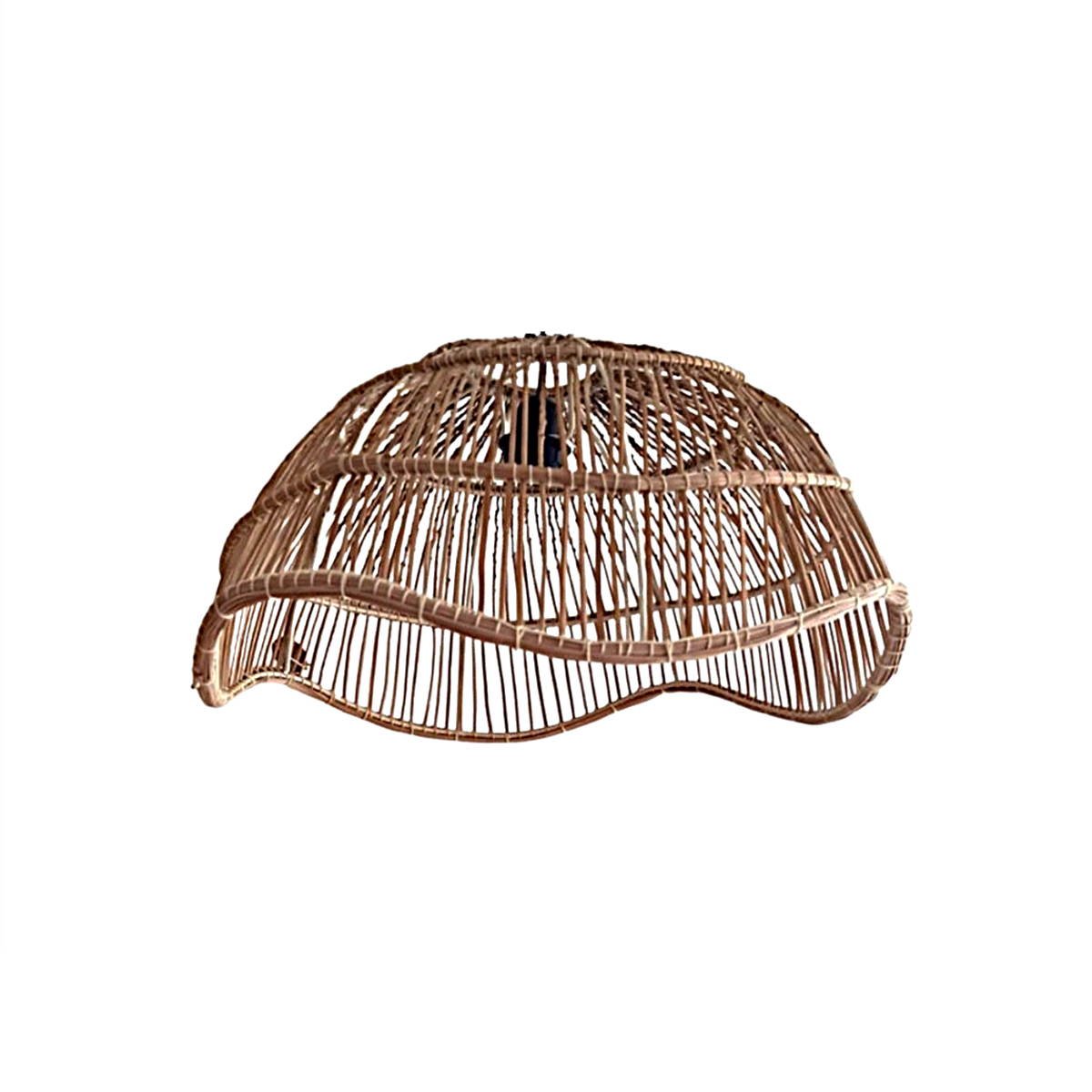picture 9 Abat-jour Drina Naturel suspension luminaire design CYLINDRE CLASSIQUE fait main en fibre de palmier GM – Image 1