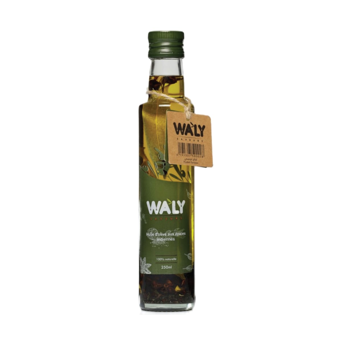 rectif 3 Bouteille de 250 ml de Huile d'Olive Aromatisée aux Piments et Herbes de Montagne – Image 1