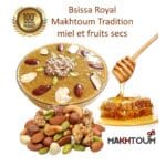 Makhtoum Tradition Bsissa blé aux fruits secs 100% naturel - 500g - Grains ancestraux Blé dur de variété "Hamira" – Image 2