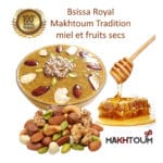 Makhtoum Tradition Bsissa blé aux fruits secs 100% naturel - 250g - Grains ancestraux Blé dur de variété "Hamira" – Image 3