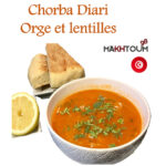Soupe d'orge et lentilles 100% naturel - 250g - Grains ancestraux Orge de variété « Ardhaoui" – Image 2
