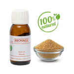 Biovall Huile de Sésame 100% naturel bouteille en verre opaque de 60 ml – Image 2