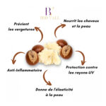 Biovall beurre de karité 100% naturel 150 ml – Image 3