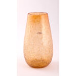 Vase artistique et lanterne ovale classique en haut de gamme en verre soufflé craquelé PM – Image 4