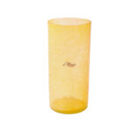 Vase cylindrique artistique et lanterne cylindrique en haut de gamme en verre soufflé craquelé MM