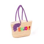 Sac polyvalente épaule italienne design Enjoy en fibre de palmier naturelle