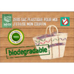 For Seasons Bag – Grande Sac de courses en fibre de palmier naturelle tour renforcée – Image 2