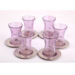 Service à thé haute de gamme en verre soufflé MZA 1164 – Image 7