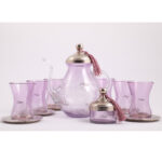 Service à thé haute de gamme en verre soufflé MZA 1164 – Image 3