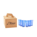 Pichet et 6 verres maxi drink en verre soufflé  MZA 1260 – Image 7