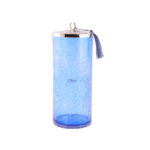 Boite cylindrique Boite de Rangement haut de gamme en verre soufflé craquelé fait à la main GM
