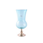 Vase artistique Classique GM haut de gamme en verre soufflé craquelé fait main