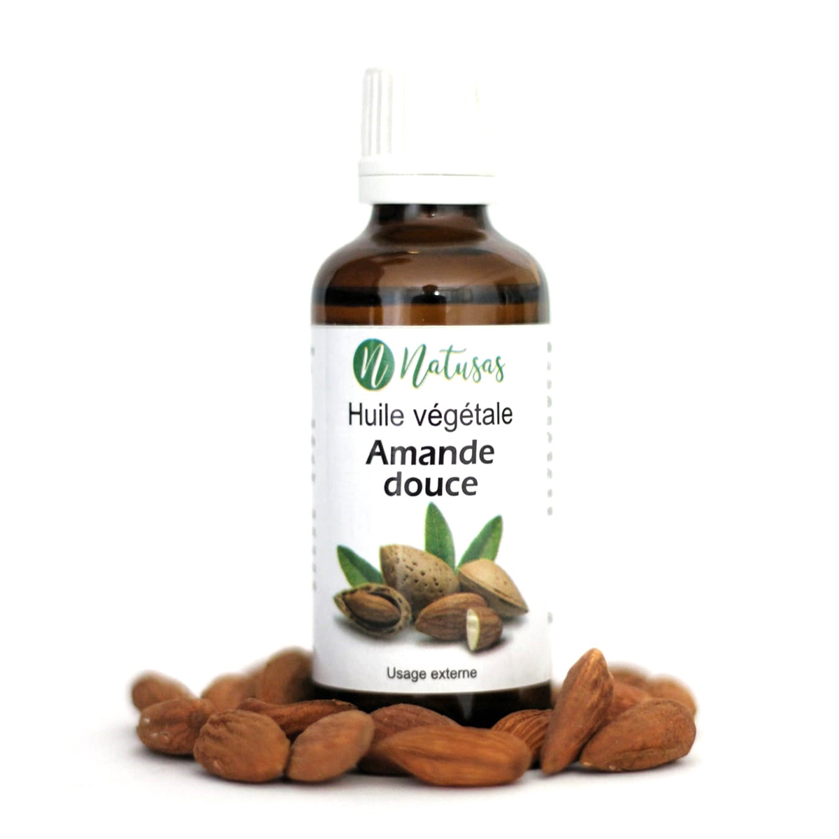 NAM 3032 NATUSAS LABO - Huiles végétales - Huile d’amande douce de 30 ml – Image 1