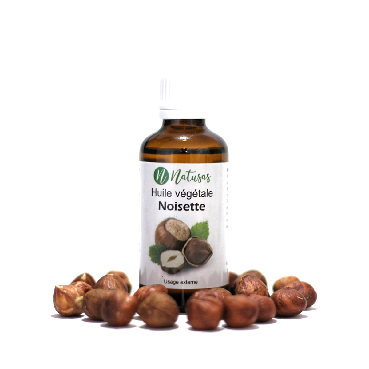 NAM 3033 NATUSAS LABO - Huiles végétales - Huile de noisettes de 30 ml – Image 1