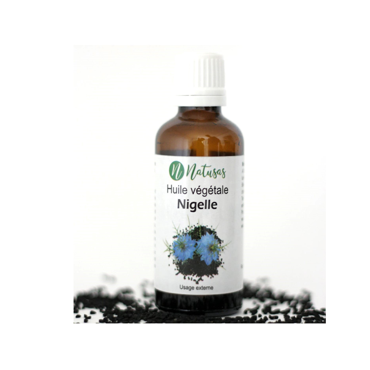 NAM 3035 NATUSAS LABO - Huiles végétales - Huile de nigelle de 30 ml – Image 1