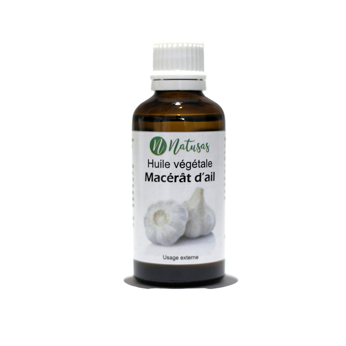 NAM 3037 NATUSAS LABO - Huiles végétales - Huile de macérat d’ail de 30 ml – Image 1