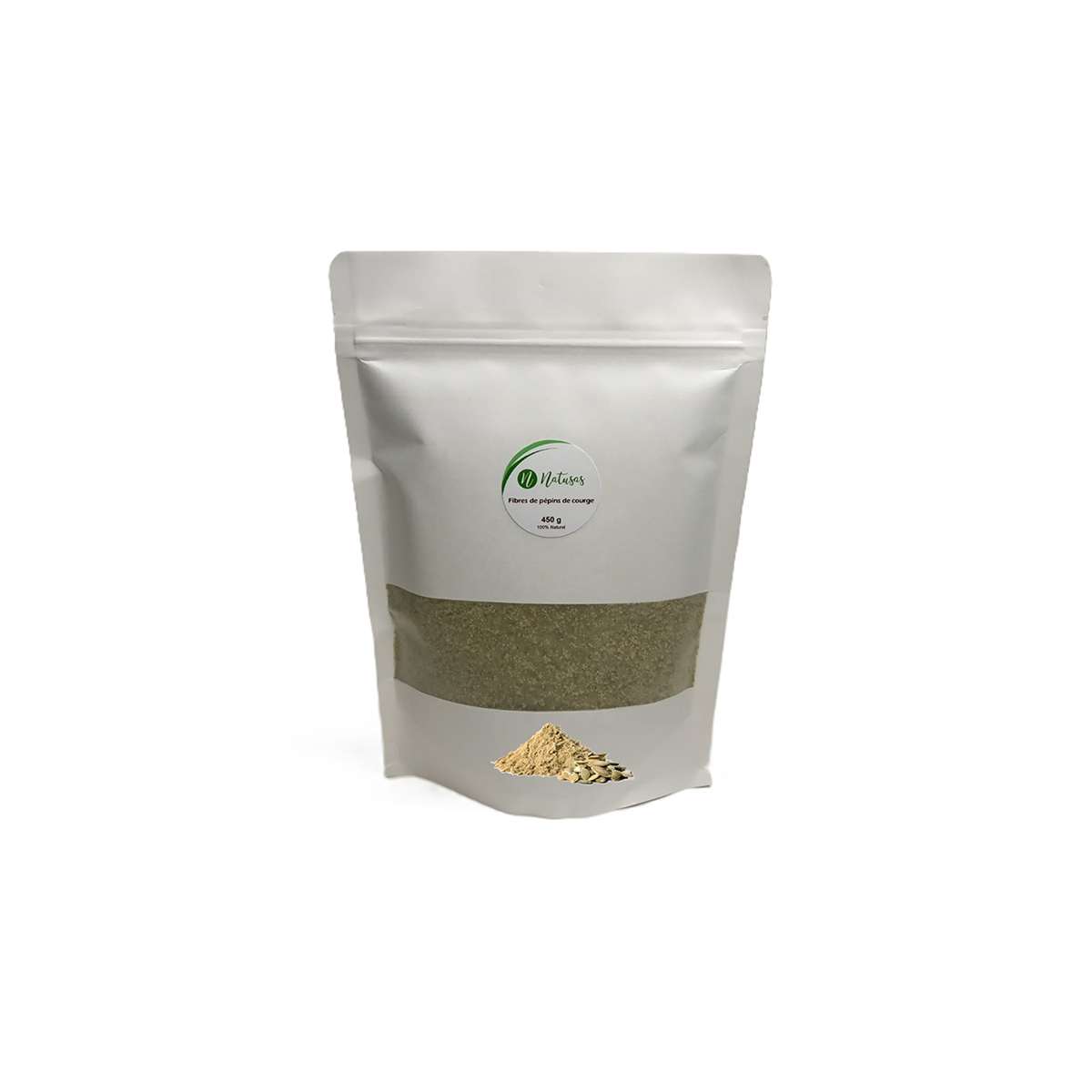 NAM 9003x NATUSAS LABO - Cosmétiques Naturels - Fibres de pépins de courge 250 g – Image 1