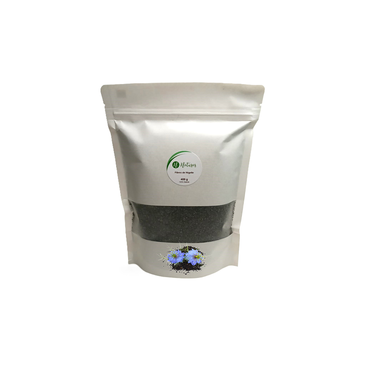 NAM 9004x NATUSAS LABO - Cosmétiques Naturels - Fibres de nigelle 250 g – Image 1