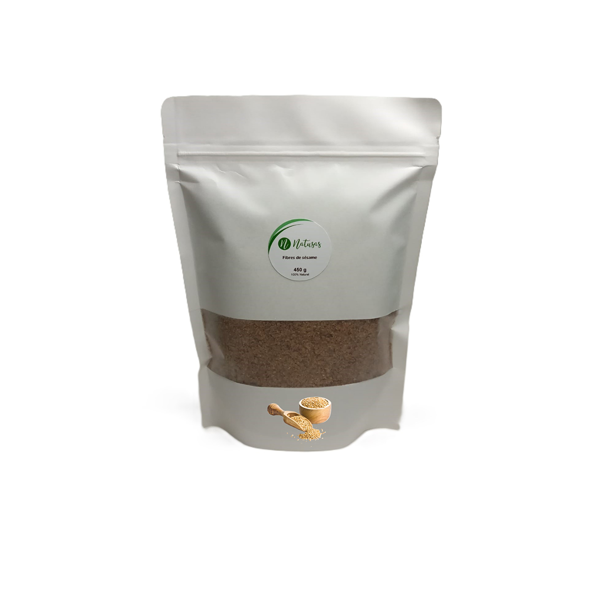 NAM 9012 NATUSAS LABO - Cosmétiques Naturels - Fibres de sésame 450 g – Image 1