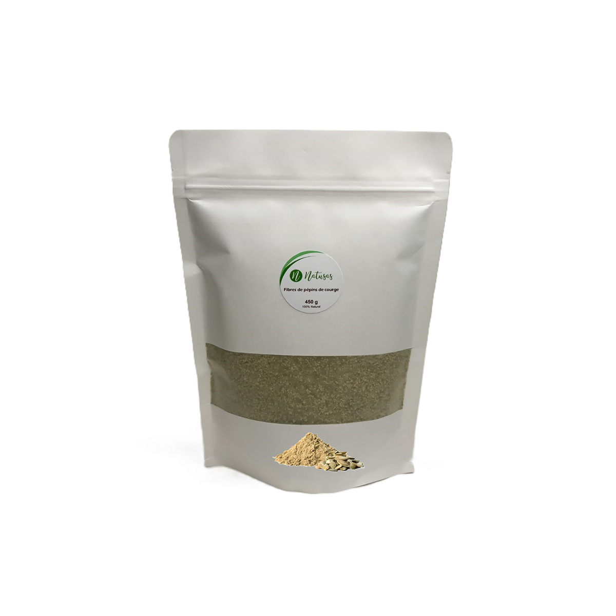 NAM 9013 NATUSAS LABO - Cosmétiques Naturels - Fibres de pépins de courge 450 g – Image 1