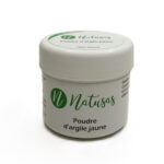 NATUSAS LABO - Cosmétiques Naturels - Poudres d’argile Jaune 50 g