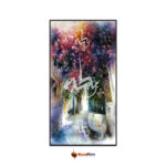 Peintures sélectionnées par nos créateurs --  Les bougainvilliers de Sidi Bousaid 1 – Image 3
