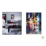 Peintures sélectionnées par nos créateurs – Soirée hivernale – Image 2