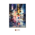 Peintures sélectionnées par nos créateurs – Soirée hivernale – Image 3