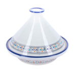 Tajine marocain Utique en fine céramique fait main Ø 20cm