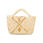 Sac de courses – Coffin - Panier ajouré tressé à la main en fibre de palmier naturelle