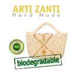 Sac de courses – Coffin - Panier ajouré tressé à la main en fibre de palmier naturelle – Image 2