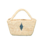 Sac de courses – Coffin - Panier ajouré tressé à la main en fibre de palmier naturelle