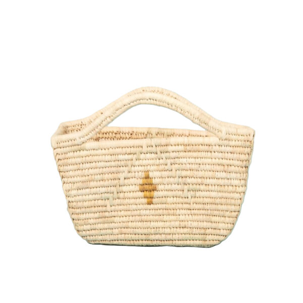 Sac de courses – Coffin - Panier ajouré tressé à la main en fibre de palmier naturelle