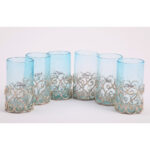 Service à thé  haute de gamme en verre soufflé MZA 1162 – Image 4