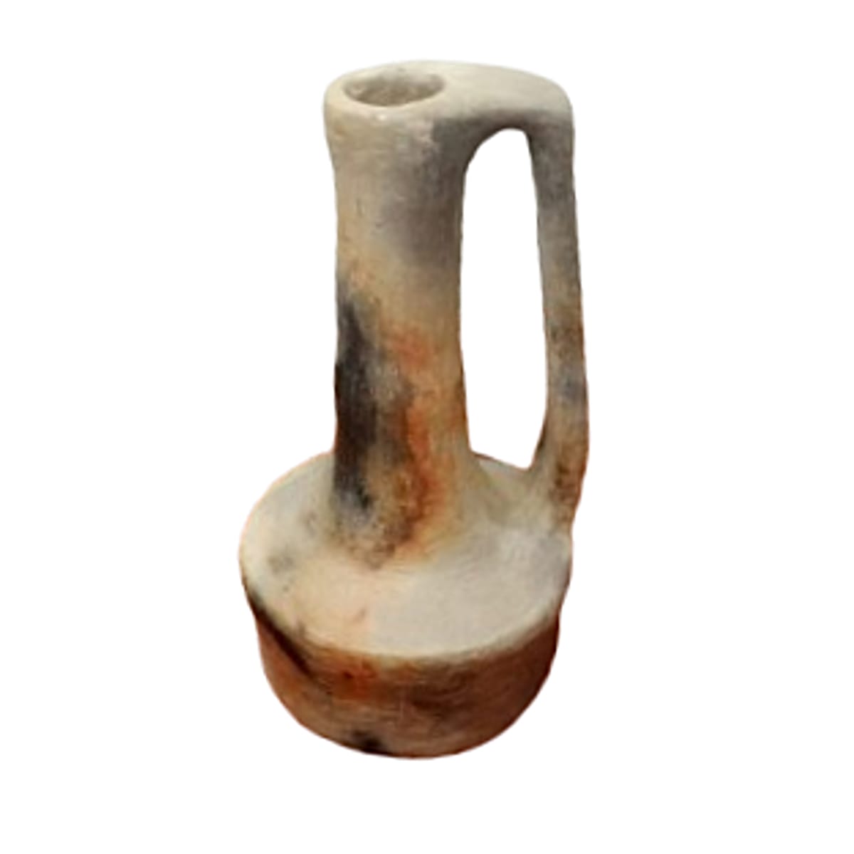Collection Héritage Khalti Jomaa - Vase design jarre avec grande anse en Poterie de sejnane en couleur de terre cuite Collection Héritage Khalti Jomaa - Vase design jarre avec grande anse en Poterie de sejnane en couleur de terre cuite – Image 1