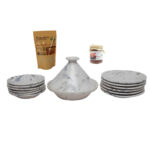 Pack Double Plaisir à Table Marbré 14 Pièces TOP 3458