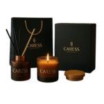 Pack Double Plaisir parfumée Coffret Duo Caress ambiance printanière ! 100% fabrication artisanale senteur OUD