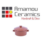 Cocotte tradition ronde en Céramique émaillée  "pâte à feu" PM – Image 3