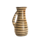 Collection Héritage Khalti Jomaa - Vase design pichet avec anse en Poterie de sejnane en couleur de terre cuite