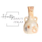 Collection Héritage Khalti Jomaa – Vase design jarre avec double anses couleur terre cuite en Poterie de sejnane – Image 2