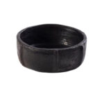 Collection Héritage Khalti Jomaa - Vide-poches rond design vintage couleur noir en Poterie de sejnane