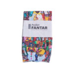 Chaussettes Artisanales Artwear Vib haut de gamme en Tissu Imprimé signée Atelier Fantar