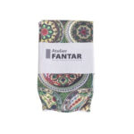 Chaussettes Artisanales Vert Radiance haut de gamme en Tissu Imprimé signée Atelier Fantar