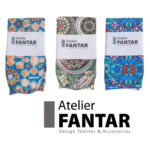 Chaussettes Artisanales Vert Radiance haut de gamme en Tissu Imprimé signée Atelier Fantar – Image 2